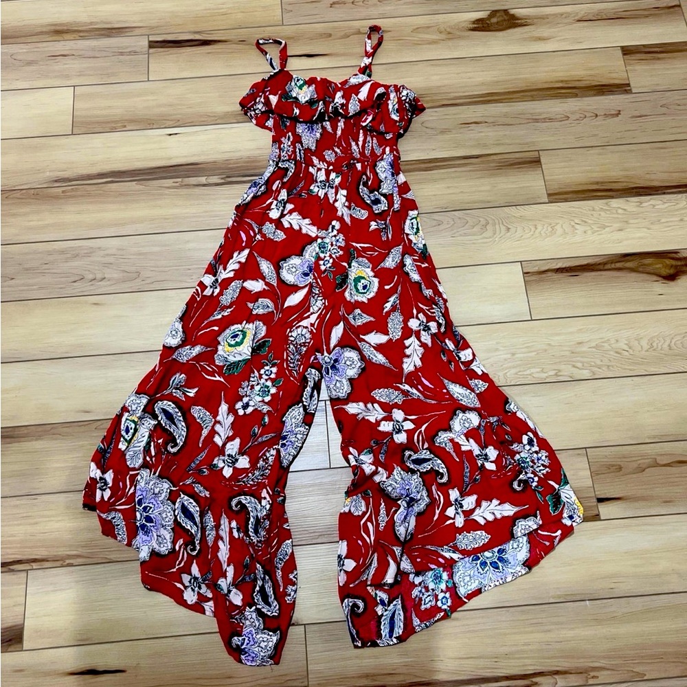 Convertible Summer Jumpsuit Sz Small